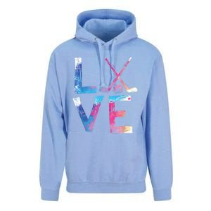 Love Ice Hockey Girls Hockey Gifts Womens Ice Hockey TShirt Unisex Surf Hoodie