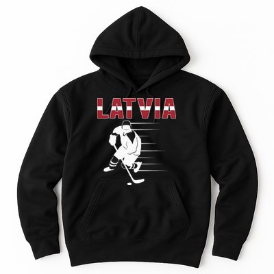 Latvia Ice Hockey Fans Jersey Latvian Hockey Team Supporter Hoodie