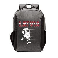 Latvia Ice Hockey Fans Jersey Latvian Hockey Team Supporter Vector Backpack