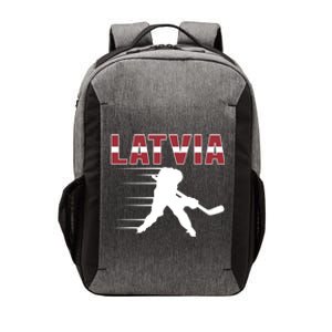 Latvia Ice Hockey Fans Jersey Latvian Hockey Team Supporter Great Gift Vector Backpack