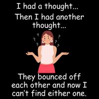 Lady I Had A Thought Funny Sarcastic Old Or Older Person Cool Gift Impact Tech Backpack