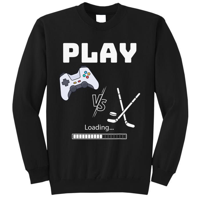 Love Ice Hockey Girls Hockey Gifts Ice Hockey Funny Sweatshirt