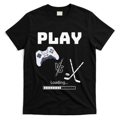 Love Ice Hockey Girls Hockey Gifts Ice Hockey Funny T-Shirt