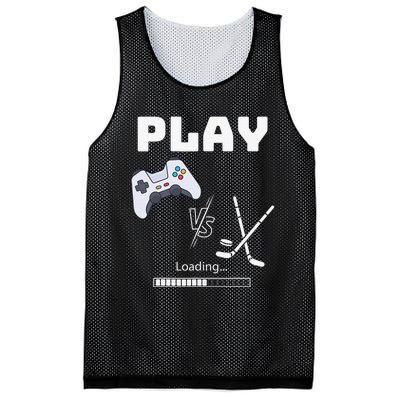 Love Ice Hockey Girls Hockey Gifts Ice Hockey Funny Mesh Reversible Basketball Jersey Tank