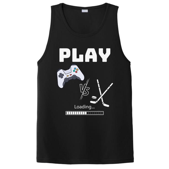 Love Ice Hockey Girls Hockey Gifts Ice Hockey Funny PosiCharge Competitor Tank