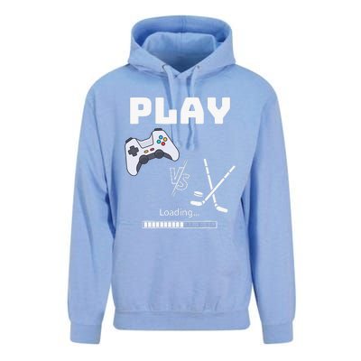 Love Ice Hockey Girls Hockey Gifts Ice Hockey Funny Unisex Surf Hoodie