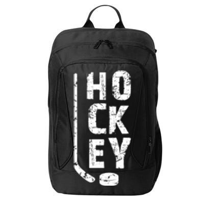 Love Ice Hockey Gift Ice Hockey Player Gift Hockey Gift City Backpack