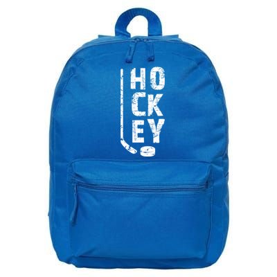 Love Ice Hockey Gift Ice Hockey Player Gift Hockey Gift 16 in Basic Backpack