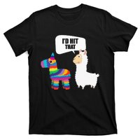 Llama Id Hit That Pinata Mexican Funny Cinco de Mayo Gift T-Shirt