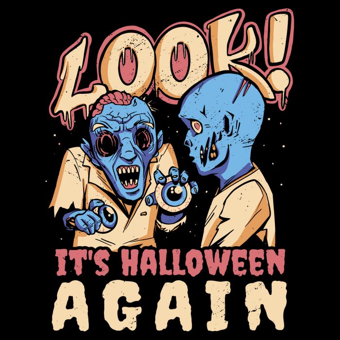 Look It's Halloween Again Mug