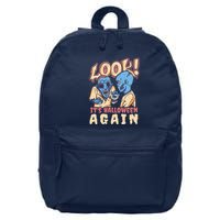 Look It's Halloween Again 16 in Basic Backpack