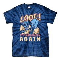 Look It's Halloween Again Tie-Dye T-Shirt