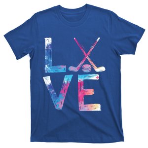 Love Ice Hockey Hockey Funny Gift Ice Hockey Gift T-Shirt