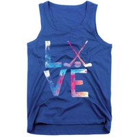 Love Ice Hockey Hockey Funny Gift Ice Hockey Gift Tank Top