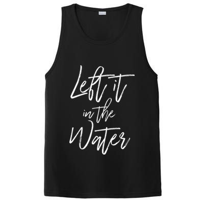 Left It In The Water Baptism Believers Baptizing Faith PosiCharge Competitor Tank