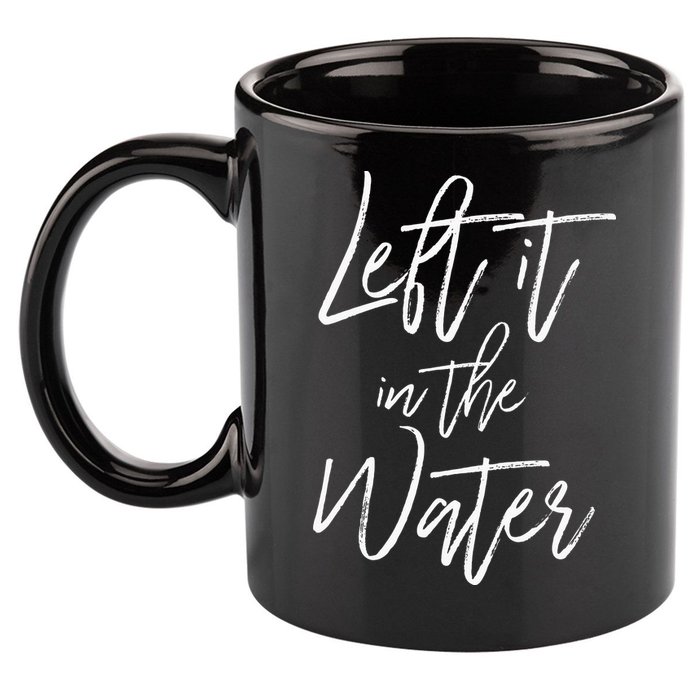 Left It In The Water Christian Faith Baptism 11oz C Handle Ceramic Mug