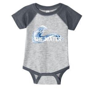 Left It In The Water Babtized In Christ Baptism Bible Lover Infant Baby Jersey Bodysuit