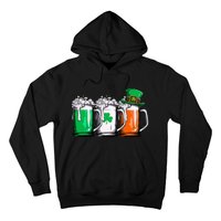 Leprechaun Irish Ireland Flag Beer St Patricks Day Hoodie