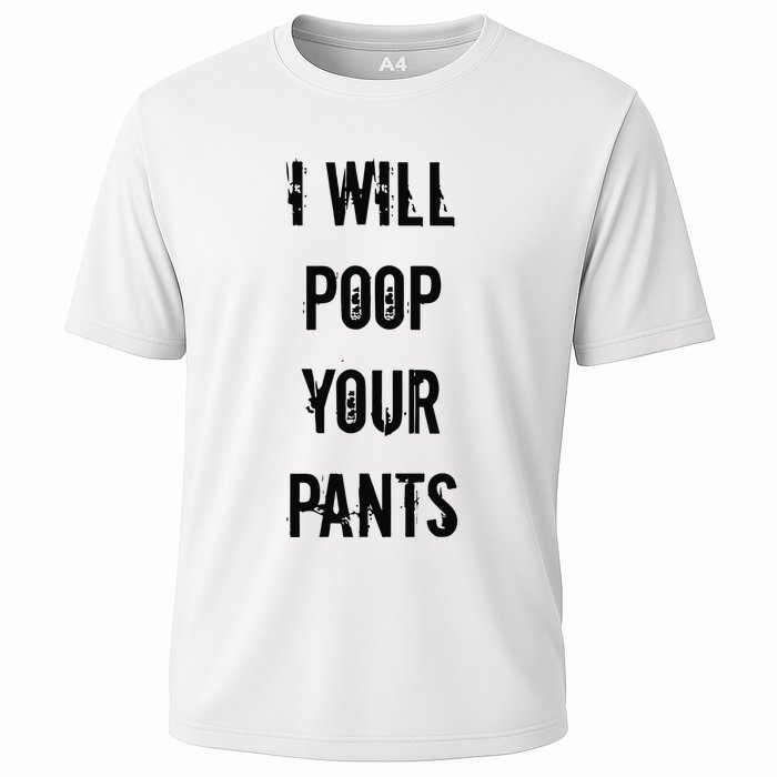 Lucca International I Will Poop Your Pants Cooling Performance Crew T-Shirt