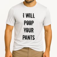 Lucca International I Will Poop Your Pants Cooling Performance Crew T-Shirt
