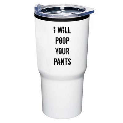 Lucca International I Will Poop Your Pants Tumbler