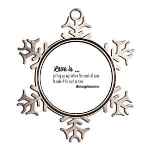 Love Is Item For Prison Wives Gift Metallic Star Ornament