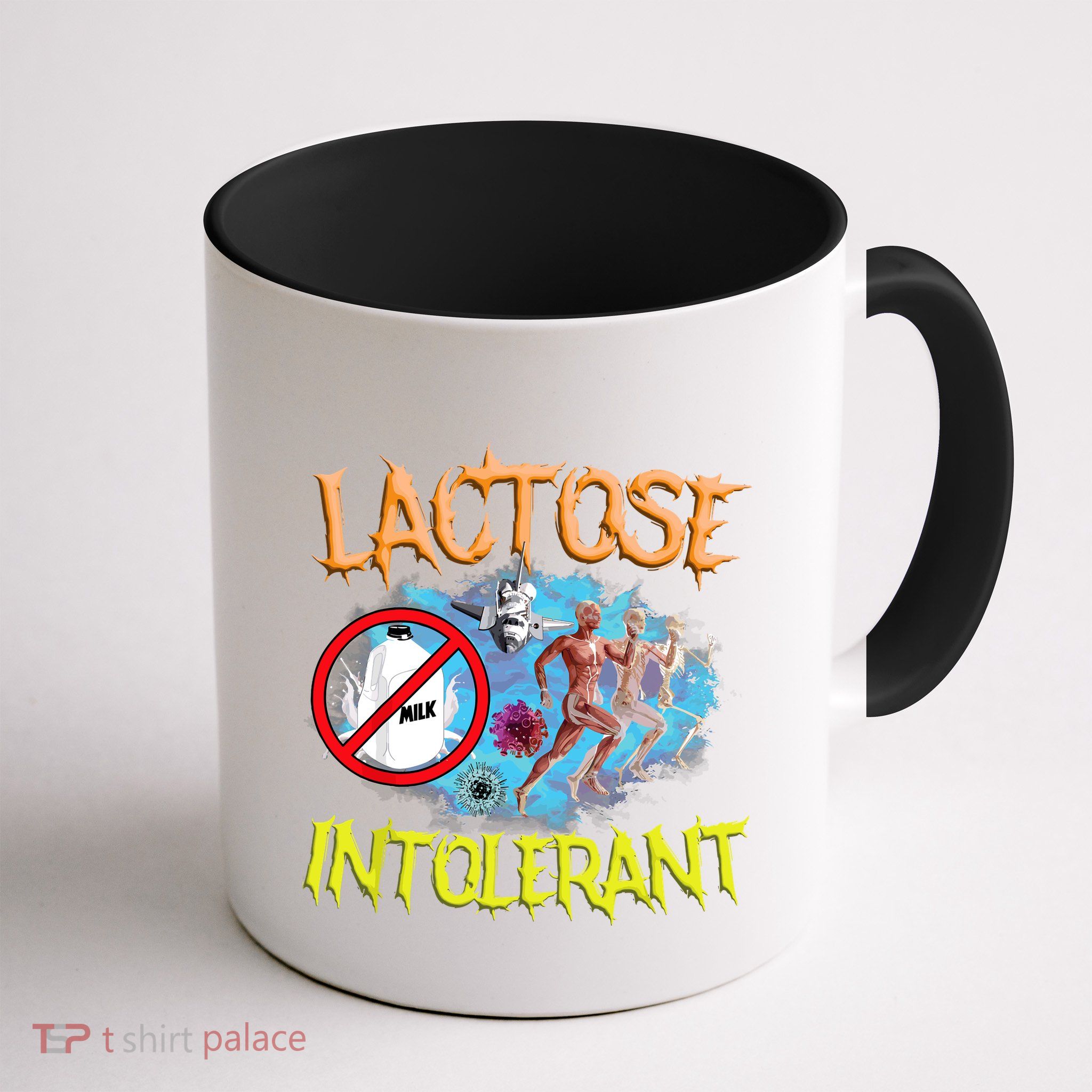 Lactose Intolerant Ironic Sarcastic Funny Humor Cringe Meme Mug