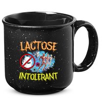 Lactose Intolerant Ironic Sarcastic Funny Humor Cringe Meme 15oz Campfire Ceramic Mug