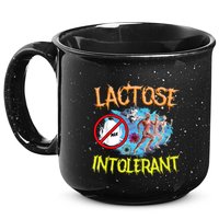 Lactose Intolerant Ironic Sarcastic Funny Humor Cringe Meme 15oz Campfire Ceramic Mug