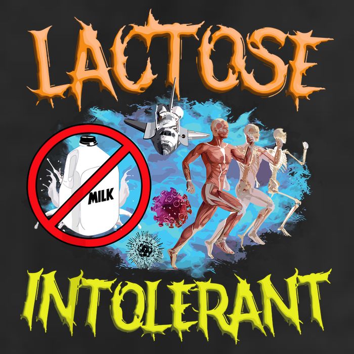 Lactose Intolerant Ironic Sarcastic Funny Humor Cringe Meme 15oz Campfire Ceramic Mug