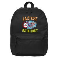 Lactose Intolerant Ironic Sarcastic Funny Humor Cringe Meme 16 in Basic Backpack