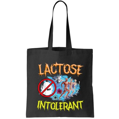 Lactose Intolerant Ironic Sarcastic Funny Humor Cringe Meme Bag