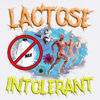 Lactose Intolerant Ironic Sarcastic Funny Humor Cringe Meme Garment-Dyed Sweatshirt