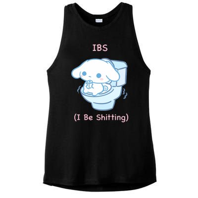 Limited Ibs I Be Shitting Ladies PosiCharge Tri-Blend Wicking Tank