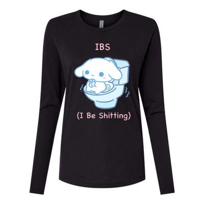 Limited Ibs I Be Shitting Womens Cotton Relaxed Long Sleeve T-Shirt