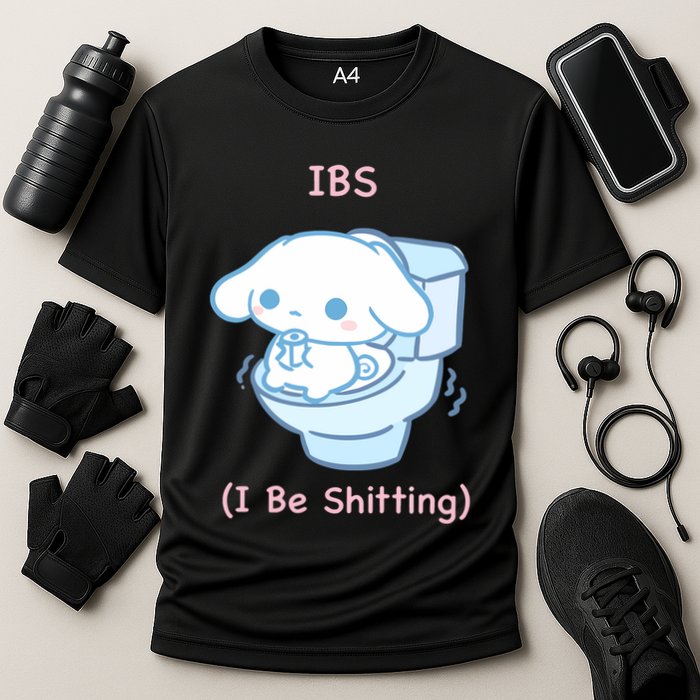 Limited Ibs I Be Shitting Cooling Performance Crew T-Shirt