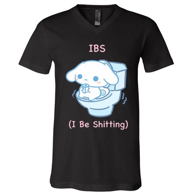 Limited Ibs I Be Shitting V-Neck T-Shirt