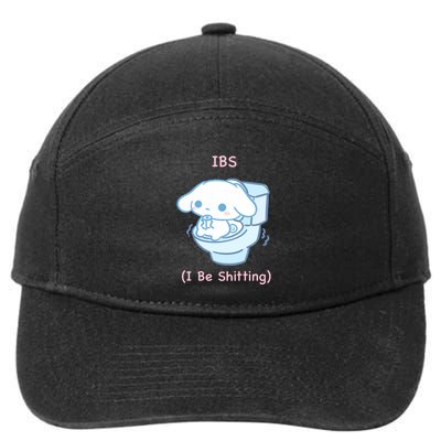 Limited Ibs I Be Shitting 7-Panel Snapback Hat