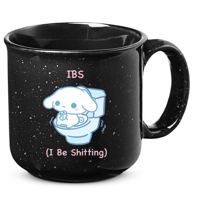 Limited Ibs I Be Shitting 15oz Campfire Ceramic Mug
