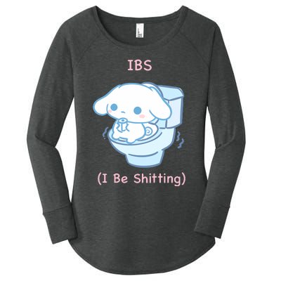 Limited Ibs I Be Shitting Women's Perfect Tri Tunic Long Sleeve Shirt