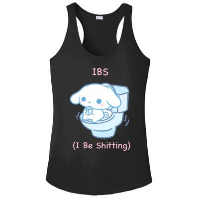 Limited Ibs I Be Shitting Ladies PosiCharge Competitor Racerback Tank