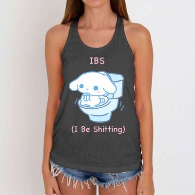 Limited Ibs I Be Shitting Women's Knotted Racerback Tank