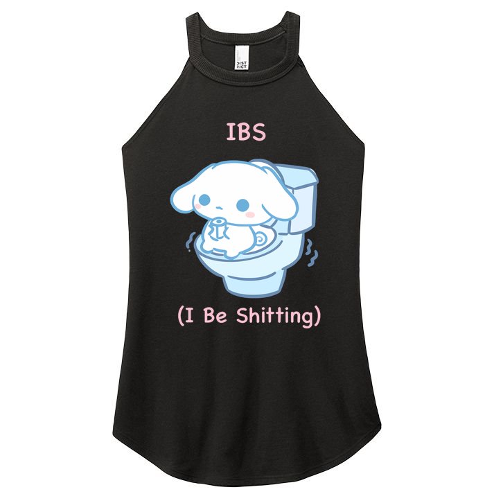 Limited Ibs I Be Shitting Women's Perfect Tri Rocker Tank
