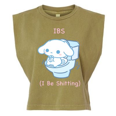 Limited Ibs I Be Shitting Garment-Dyed Women's Muscle Tee