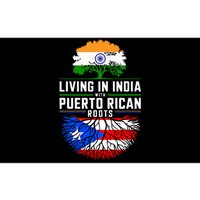 Living In India With Puerto Rican Roots Puerto Rican Grown Bumper Sticker