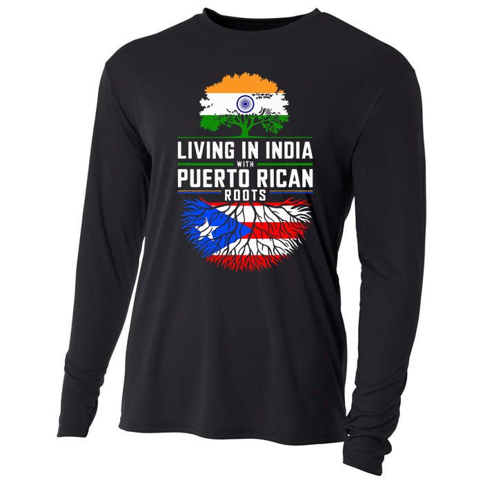 Living In India With Puerto Rican Roots Puerto Rican Grown Cooling Performance Long Sleeve Crew