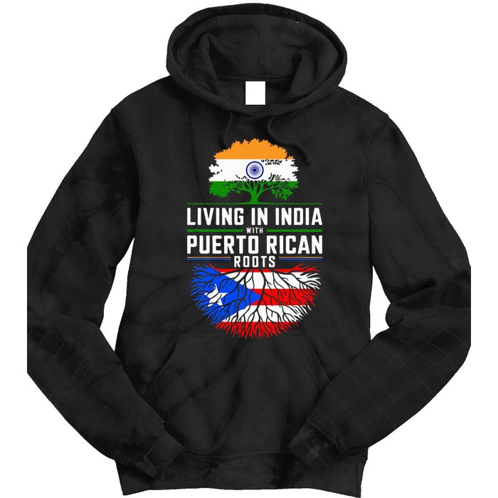 Living In India With Puerto Rican Roots Puerto Rican Grown Tie Dye Hoodie