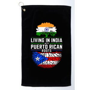 Living In India With Puerto Rican Roots Puerto Rican Grown Platinum Collection Golf Towel