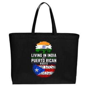 Living In India With Puerto Rican Roots Puerto Rican Grown Cotton Canvas Jumbo Tote