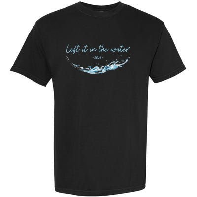 Left It In The Water Christian Water Baptism 2024 Garment-Dyed Heavyweight T-Shirt